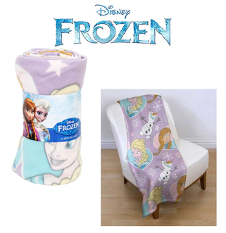 Dagknaller - Fleece Deken Frozen Elsa En Anna Multi Dagknaller - Fleece Deken Frozen Elsa En Anna Multi