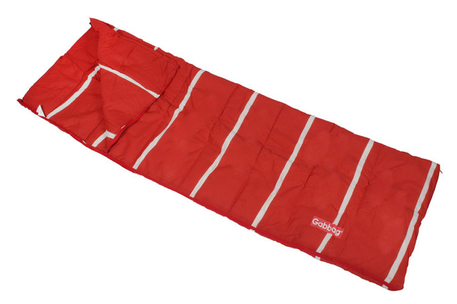 Dagknaller - Gabbag Slaapzak Junior Xl Rood/wit (70X200) Dagknaller - Gabbag Slaapzak Junior Xl Rood/wit (70X200)