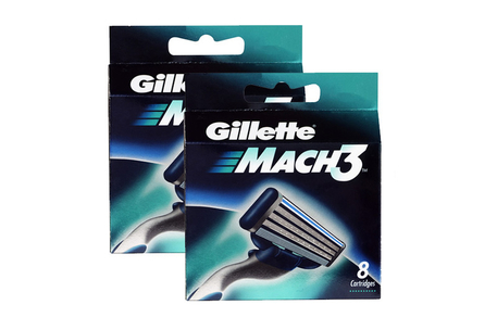 Dagknaller - Gillette Mach 3 Mesjes 16 Pack Dagknaller - Gillette Mach 3 Mesjes 16 Pack