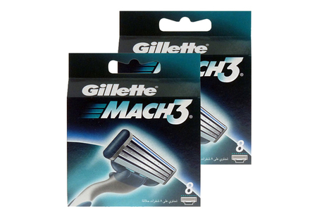 Dagknaller - Gillette Mach3 Scheermesjes (16 Stuks) Dagknaller - Gillette Mach3 Scheermesjes (16 Stuks)