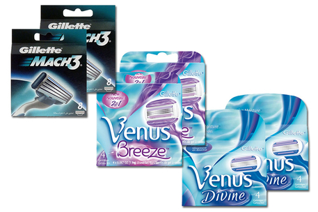 Dagknaller - Gillette Superaanbieding! (16-Pack Mach3 Mesjes Of 8-Pack Venus Mesjes)