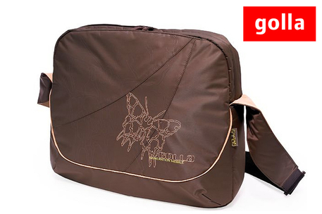 Dagknaller - Golla 16 Inch Notebook Tas Bruin (G791)