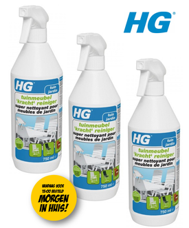 Dagknaller - Hg Tuinmeubel 'Kracht' Reiniger - 3 Pack Dagknaller - Hg Tuinmeubel 'Kracht' Reiniger - 3 Pack