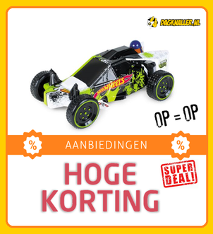 Dagknaller - Hot Wheels Bestuurbare Auto 1:10 Buggy Tv