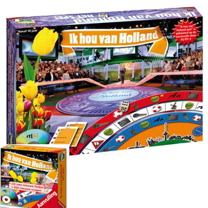 Dagknaller - Ik Hou Van Holland! Het Bordpel Plus Aanvulset Dagknaller - Ik Hou Van Holland! Het Bordpel Plus Aanvulset