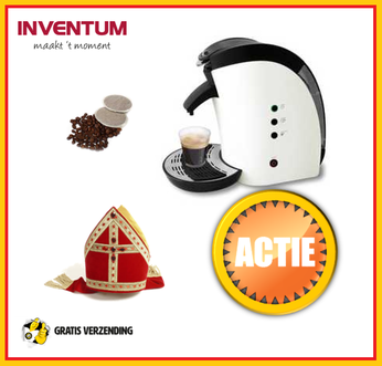 Dagknaller - Inventum Koffiepadmachine (Pk502) Dagknaller - Inventum Koffiepadmachine (Pk502)