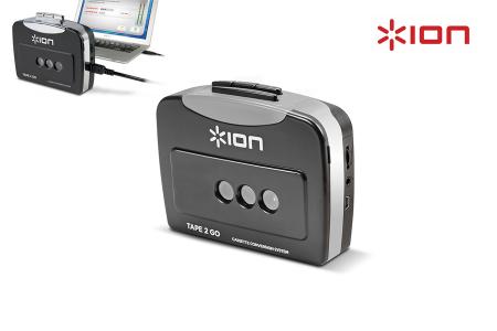 Dagknaller - Ion Tape2go - Cassette Speler Naar Usb Dagknaller - Ion Tape2go - Cassette Speler Naar Usb