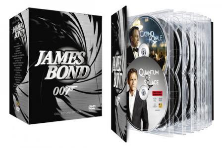 Dagknaller - James Bond Collection (22 Dvds) Dagknaller - James Bond Collection (22 Dvds)