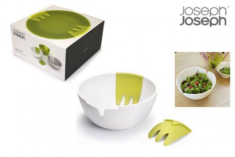 Dagknaller - Joseph Joseph Hands On Saladeschaal Wit