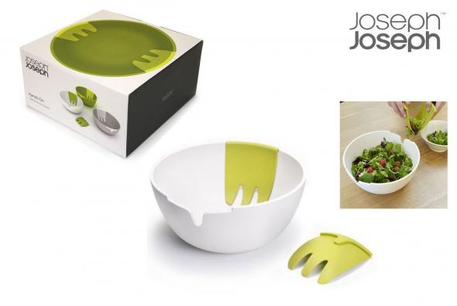 Dagknaller - Joseph Joseph Hands On Saladeschaal (Wit)