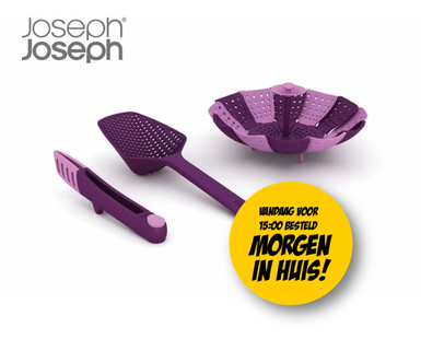 Dagknaller - Joseph Joseph Kookgerei Geschenkset 3-Delig - Paars Dagknaller - Joseph Joseph Kookgerei Geschenkset 3-Delig - Paars