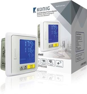 Dagknaller - Kã¶Nig Kn-Bldpress30b Pols Automatisch Bloeddrukmeter Dagknaller - Kã¶Nig Kn-Bldpress30b Pols Automatisch Bloeddrukmeter