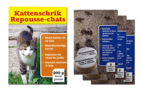 Dagknaller - Kattenschrik + 6 Mieren Lokdozen Dagknaller - Kattenschrik + 6 Mieren Lokdozen