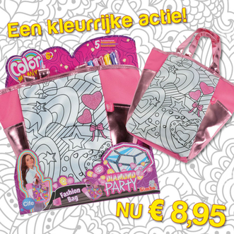 Dagknaller - Kleur Je Eigen Handtas Dagknaller - Kleur Je Eigen Handtas