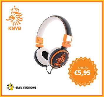 Dagknaller - Knvb On-Ear Headphones