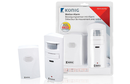 Dagknaller - Konig Alarm Met Bewegingsmelder (Sas-Apw10) Dagknaller - Konig Alarm Met Bewegingsmelder (Sas-Apw10)
