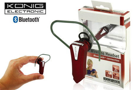 Dagknaller - Konig Bluetooth Headset (Ip-handfree30) Dagknaller - Konig Bluetooth Headset (Ip-handfree30)