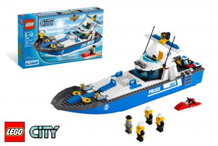 Dagknaller - Lego 7287 City Politie Boot Dagknaller - Lego 7287 City Politie Boot
