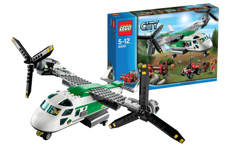 Dagknaller - Lego City Vrachtvliegtuig (60021)