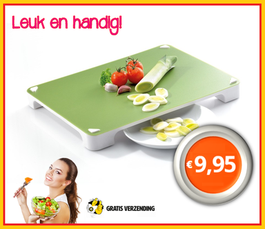 Dagknaller - Leifheit - Varioboard - Snijplank Met 4 Gekleurde Snijmatten Dagknaller - Leifheit - Varioboard - Snijplank Met 4 Gekleurde Snijmatten