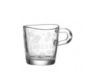Dagknaller - Leonardo Loop Espressoglas Met Opdruk - 6 Stuks - 7Cl Dagknaller - Leonardo Loop Espressoglas Met Opdruk - 6 Stuks - 7Cl
