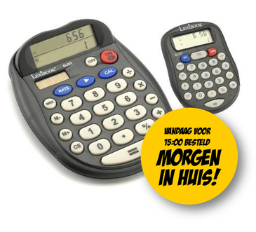 Dagknaller - Lexibook Duo Pack Rekenmachines Dagknaller - Lexibook Duo Pack Rekenmachines