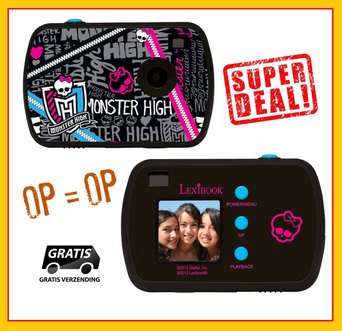 Dagknaller - Lexibook - Monster High Camera 1.3Mp 1.44Lcd