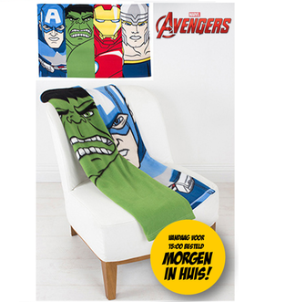 Dagknaller - Marvel Avengers Lineup - Polar Panel Fleece - Deken - 100 X 150 Cm Dagknaller - Marvel Avengers Lineup - Polar Panel Fleece - Deken - 100 X 150 Cm