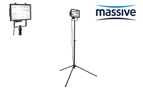 Dagknaller - Massive Gap Tuinspot/bouwlamp Zwart (16268/30/10) Dagknaller - Massive Gap Tuinspot/bouwlamp Zwart (16268/30/10)