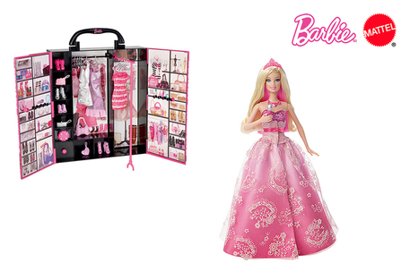 Dagknaller - Mattel Barbie Prinses/popster Tori Incl. Kledingkast
