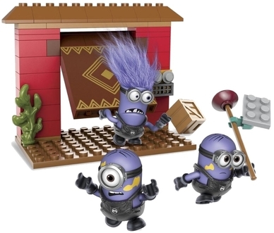 Dagknaller - Mega Bloks Minions Fortress Break In Junior 70-Delig Dagknaller - Mega Bloks Minions Fortress Break In Junior 70-Delig