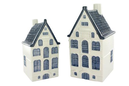 Dagknaller - Mimex 2 Hollandse Huisjes 22Cm En 19Cm