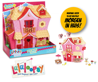 Dagknaller - Mini Lalaloopsy Sew Sweet House - Speelgoed Huis Dagknaller - Mini Lalaloopsy Sew Sweet House - Speelgoed Huis