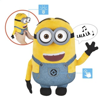 Dagknaller - Minions Interactieve Knuffel Dave 26 Cm Dagknaller - Minions Interactieve Knuffel Dave 26 Cm