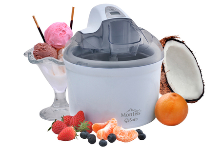 Dagknaller - Montiss Gelato Ijsmachine 1,5L (Kim5792m) Dagknaller - Montiss Gelato Ijsmachine 1,5L (Kim5792m)