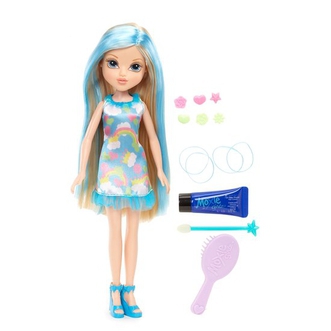 Dagknaller - Moxie Girlz Sunkissed Color Hair Doll - Avery