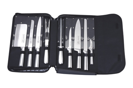 Dagknaller - Muller Cuisine Masterchef 9-Delige Rvs Messenset (205704) Dagknaller - Muller Cuisine Masterchef 9-Delige Rvs Messenset (205704)