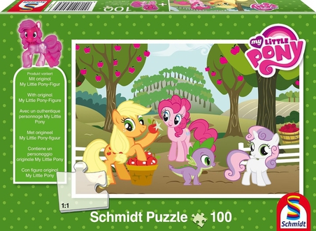 Dagknaller - My Little Pony 100 Delige Puzzel Met Gratis My Little Pony Figuurtje