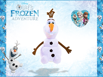 Dagknaller - Olaf Is Een Magische Sneeuwpop Die Houdt Van Wobble! Dagknaller - Olaf Is Een Magische Sneeuwpop Die Houdt Van Wobble!