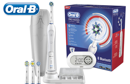 Dagknaller - Oral-b Pro 6000 Smartseries Bluetooth Dagknaller - Oral-b Pro 6000 Smartseries Bluetooth