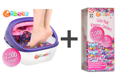 Dagknaller - Orbeez Ultimate Soothing Spa Voetenbad + Navulverpakking Dagknaller - Orbeez Ultimate Soothing Spa Voetenbad + Navulverpakking