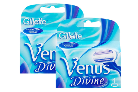 Dagknaller - Pakket Met 8 Gilette Woman Venus Divine Scheermesjes