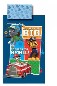 Dagknaller - Paw Patrol No Job Is Too Big - Dekbedovertrek 140X200 Cm Dagknaller - Paw Patrol No Job Is Too Big - Dekbedovertrek 140X200 Cm