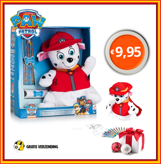 Dagknaller - Paw Patrol Rugzak Marshall Met Kleur Accessoires Dagknaller - Paw Patrol Rugzak Marshall Met Kleur Accessoires