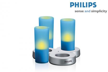 Dagknaller - Philips Adventure Candlelights Set Van 3 (69125/35/Ph)