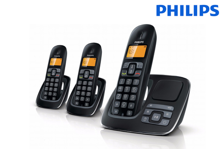 Dagknaller - Philips Benear Draadloze Telefoons Met Antwoordapparaat (Cd1953b/22)