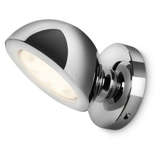 Dagknaller - Philips Chroom Ecomoods Wandlamp (531201116) Dagknaller - Philips Chroom Ecomoods Wandlamp (531201116)