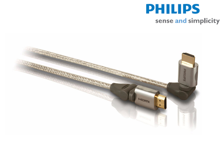 Dagknaller - Philips Draaibare Hdmi Kabel 1.5 Meter (Swv3431h) Dagknaller - Philips Draaibare Hdmi Kabel 1.5 Meter (Swv3431h)