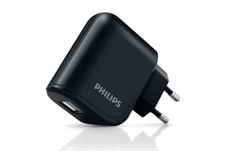 Dagknaller - Philips Dubbele Usb Wandoplader 2.1A (Dlp2207/12) Dagknaller - Philips Dubbele Usb Wandoplader 2.1A (Dlp2207/12)