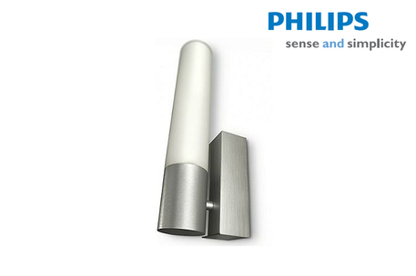 Dagknaller - Philips Ecomoods Wandlamp Aluminium (36800/48/36) Dagknaller - Philips Ecomoods Wandlamp Aluminium (36800/48/36)